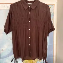 Ciapanic ブラウン 半袖シャツのサムネイル