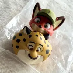 【ズートピア】ファッションリング・ガチャガチャ/ニック（幼少期）&クロウハウザー