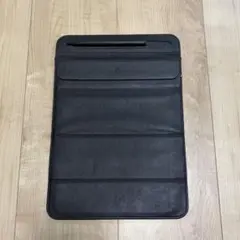 【美品】iPadケース タブレットケース ブラック ペン収納付き