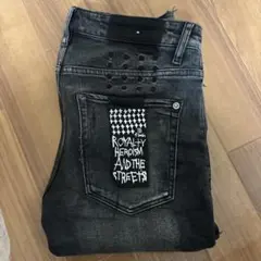 ksubi ダメージ加工 ブラックデニム 28