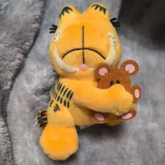 ガーフィールド　プーキー　マスコット　ぬいぐるみ　ボールチェーン