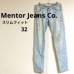 海外古着✨Mentor Jeans Co. スリムフィットデニム 32