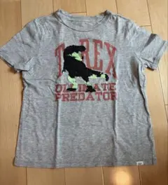 GAP KIDS T-REX スパンコール Tシャツ Sサイズ