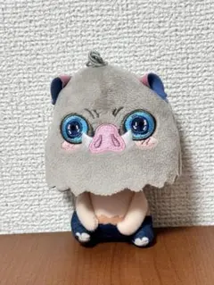鬼滅の刃 嘴平伊之助 ぬいぐるみ マスコット