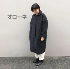 美品✨オローネ　フォーカスウォームコート　ノーカラーコート　グレー オローネ｜フォーカスウォームコート・PTM-2518 - tandey suuu
