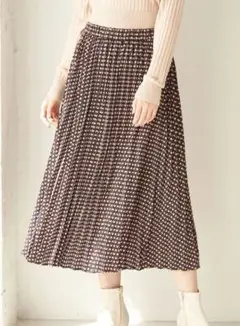 アポロ my style×ロペピクニック　プリーツスカート