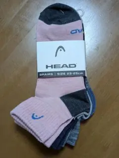 HEAD ソックス 3ペアセット 23-25cm