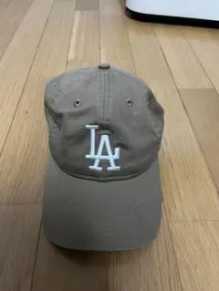 New Era LAロゴ ベージュキャップ 9Twenty