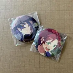 あんさんぶるスターズ あんスタ 衣更真緒 神崎颯馬 缶バッジ シャッフル