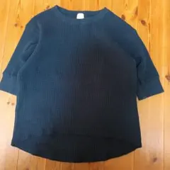 BEAUTY&YOUTH UNITED ARROWS - 6 ROKU ボーダー スリット スリーブ プルオーバー 36 6（ROKU） ボーダースリットスリーブプルオーバー カットソー グリーン