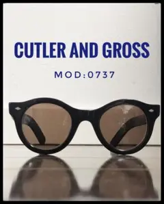 CUTLER AND GROSS ボストン型サングラス