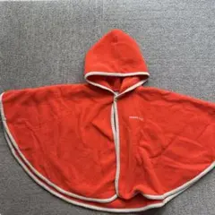 mont-bell ベビーポンチョ フリーサイズ オレンジ