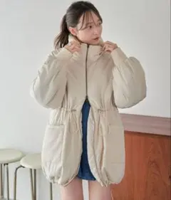 Kastane キャンディスリーブ リバーシブル ミドルコート