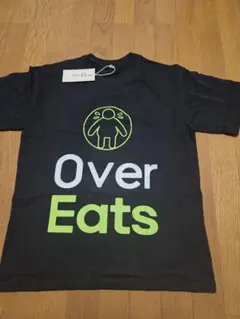 Over Eats Tシャツ Lサイズ　面白い　パロディ　グラフィック