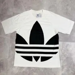 adidas アディダス Tシャツ ビッグトレフォイル ロゴ Sサイズのサムネイル