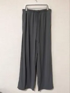【美品】GU リブプルオンパンツ(丈標準68.0～72.0cm)