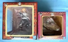 一番くじ 鬼滅の刃 煉獄杏寿郎 猗窩座 フィギュア 2種セット