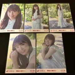 乃木坂46 小川彩 熱狂の捌け口 個別 5枚セット 生写真