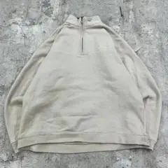 T*N様 コロンビア　ワンポイント　アウトドア　ハーフジップスウェット　古着　ベ