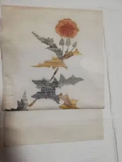 【受注品】大人可愛い(。♡‿♡。)リバーシブル名古屋帯　新品・未使用作家もの 受注品】大人可愛い(。♡‿♡。)リバーシブル名古屋帯 新品・未