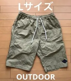 Lサイズ　美品　OUTDOOR アウトドア　ハーフパンツ　綿100のサムネイル