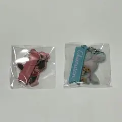 モンチッチ2連アクリルめじるしチャーム ２種セット