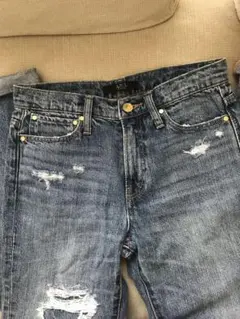 アズールバイマウジー ☆XS ダメージ リペアデニム