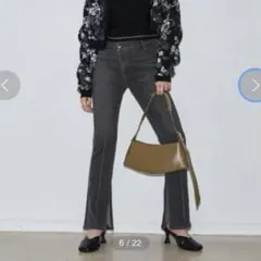 EMODA ダークデニム フレアパンツ Sサイズ