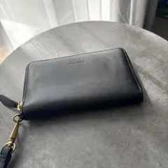 POLO ブラックレザー 財布、カードケース