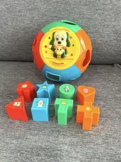 いないいないばあっ♪♪わんわん　おもちゃ　型はめ　パズルのサムネイル