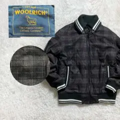 90‘s woolrich チェック　コーデュロイ　ジャケット　ブルゾン　中綿
