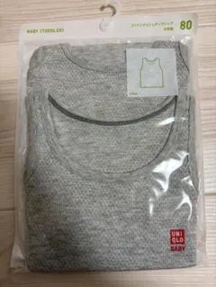 UNIQLO ベビー タンクトップ 2枚セット 80