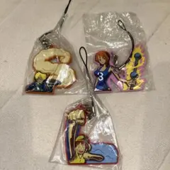 ONE PIECE ラバーストラップ計3点