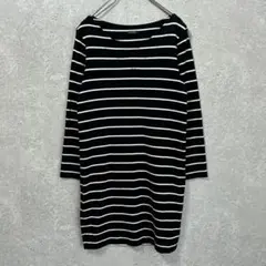 【marimekko】マリメッコ（S）ミニワンピース＊チュニック＊ボーダー＊綿