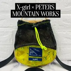 【X-girl × PMW】ショルダーバッグ サコッシュ ナイロン クリア素材