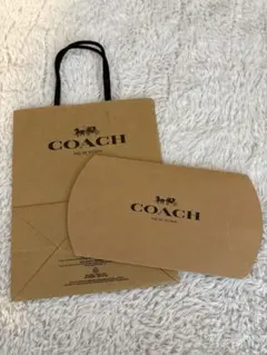 【24時間以内発送】COACH ショップ袋 ギフトボックス