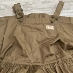 JaVa ジャバ コラボ 2way ティアード サロペット ワンピース ブラウン