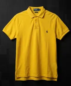 ラルフ・ローレン イエロー ポロシャツ L