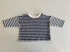 UNIQLO ユニクロ　ベビー　ボーダー 長袖カットソー