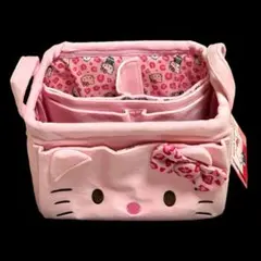 新品タグ付き サンリオ ハローキティ 仕切り付き収納ケース