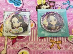 アイカツ 藤原みやび 缶バッジ 2個セット Stage ユニットカップ