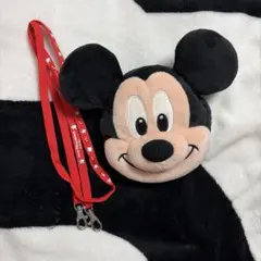 ミッキーマウス ぬいぐるみポーチ パスケース ポシェット