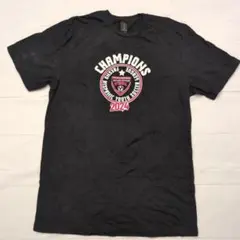トップス サッカー チャンピオン Tシャツ 黒 GILDAN 古着