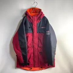 OLD 90s 中綿 マウンテンパーカー パフ パデッド ジャケット ツートン