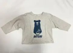 プチバトー★くまさん長袖Tシャツ★2歳★86cm