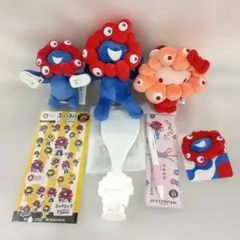 ミャクミャク　キティコラボぬいぐるみなど　まとめ売り　7個入りのサムネイル