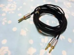 T3-01用 純正バランスケーブル 純正4.4mmバランスケーブルとcooyinの4.4mmバランスケーブル