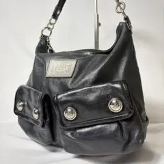 COACH】コーチ ワンショルダーバッグ ホーボー ナイロン ブラック Y2K 