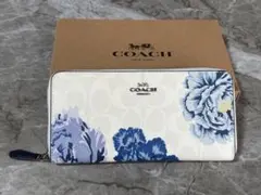COACH 花柄 長財布