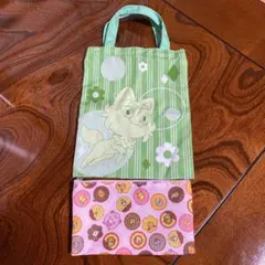 ポケモン⭐︎ニャオハ⭐︎ミスド ポーチ 2点セット